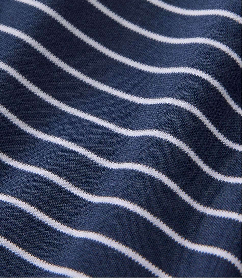 Women's Pima Cotton Tee, Short-Sleeve Crewneck Stripe | L.L.Bean Everyday