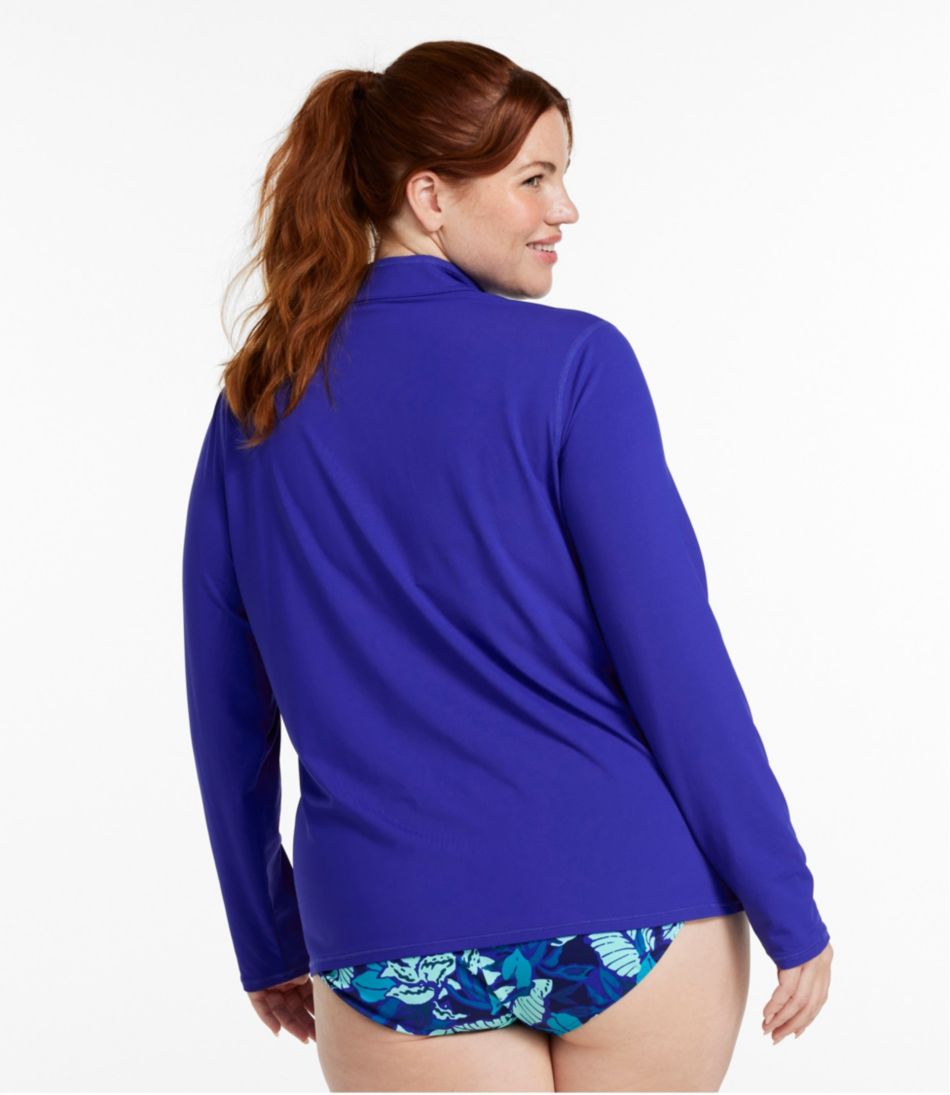 Women's SunSmart® UPF 50+ Sun Shirt, Quarter-Zip | L.L.Bean Signature