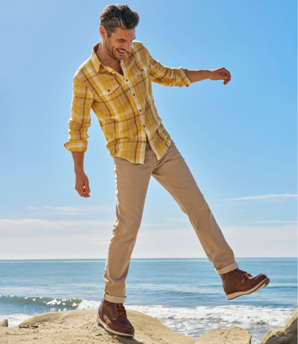 Men's Signature Heritage Textured Flannel Shirt | L.L.Bean Trending