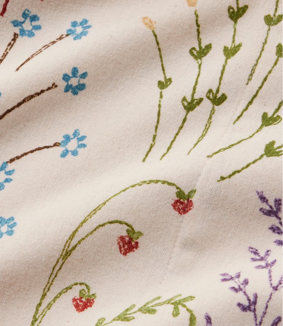 Botanical Floral Flannel Sheet Collection | L.L.Bean Everyday