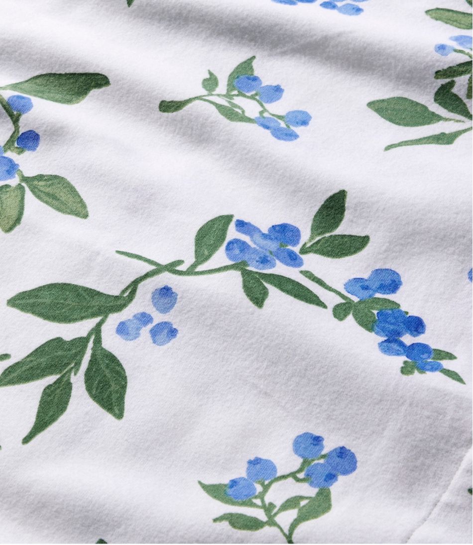 Jess Franks Blueberry Flannel Sheet Collection | L.L.Bean Classic