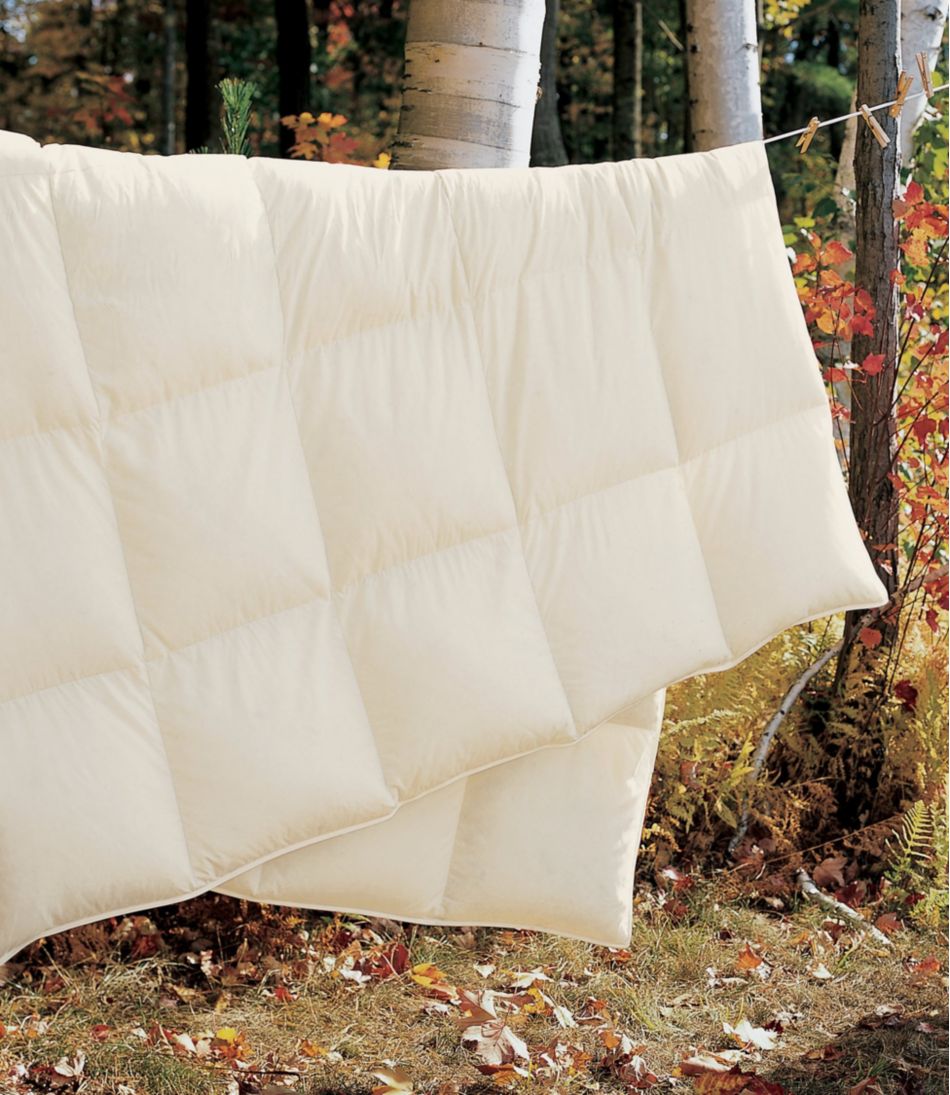 Box-Stitch Goose Down Comforter, Warmer | L.L.Bean Exclusive