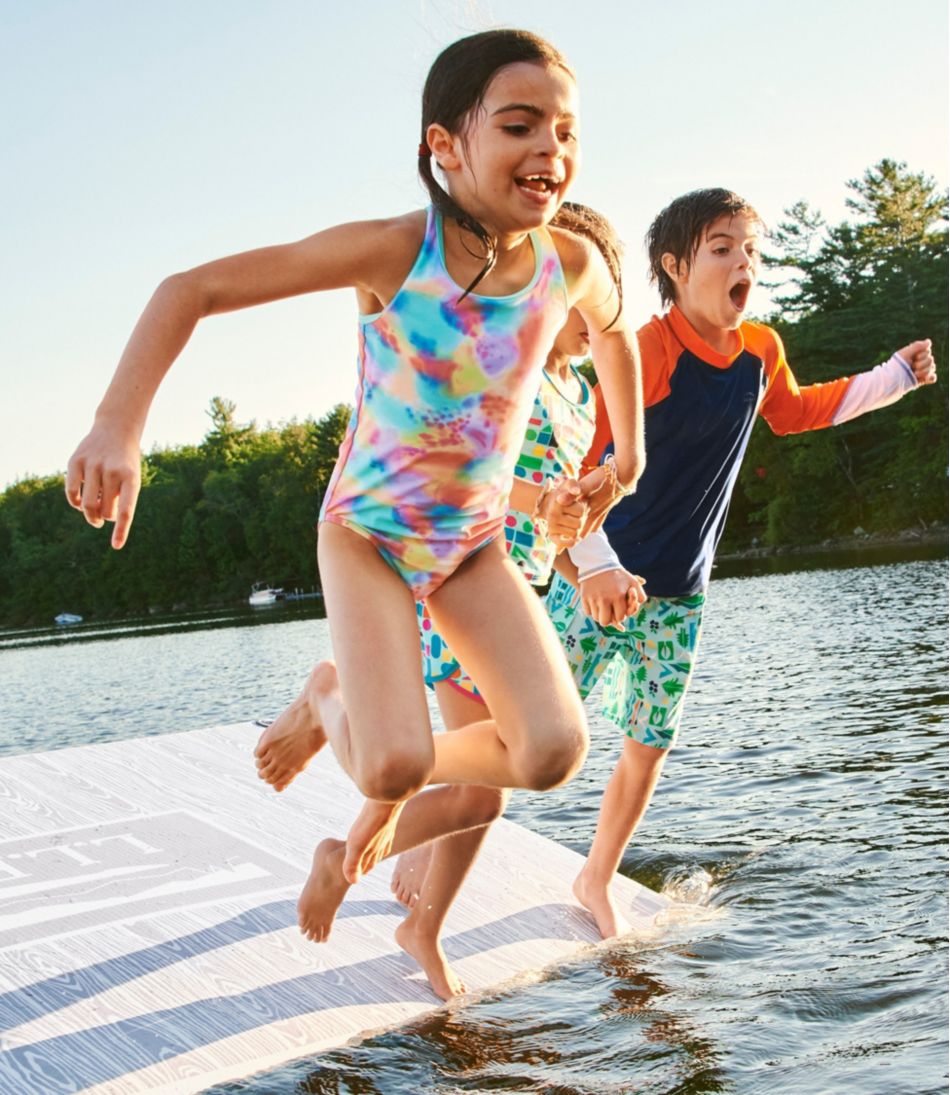 Girls' Watersports Swimwear, One-Piece | L.L.Bean Best Seller