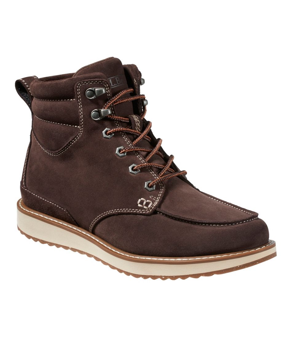 Men's Stonington Boots, Suede Moc-Toe | L.L.Bean Latest