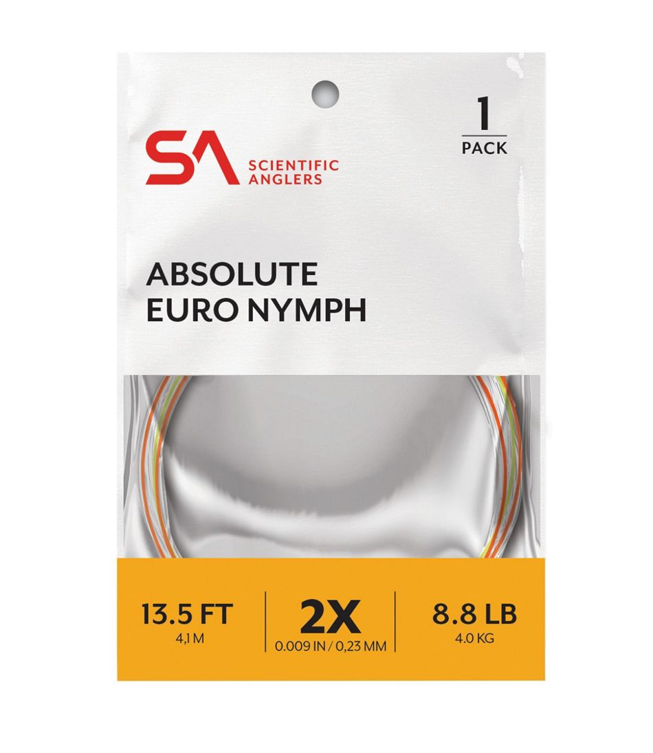 Scientific Angler Absolute Euro Nymph Leader, 2X | L.L.Bean Classic