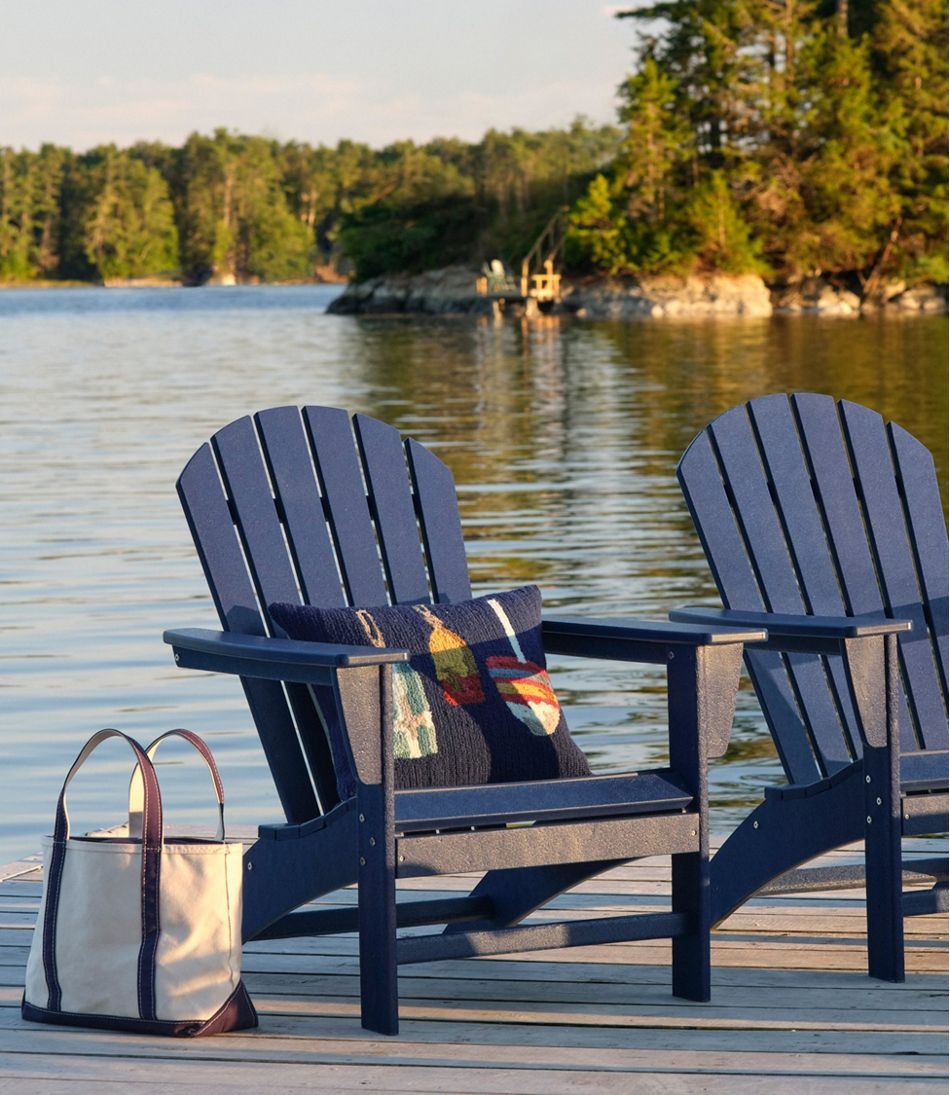 Indoor/Outdoor Hooked Pillow, Buoys | L.L.Bean Recommended
