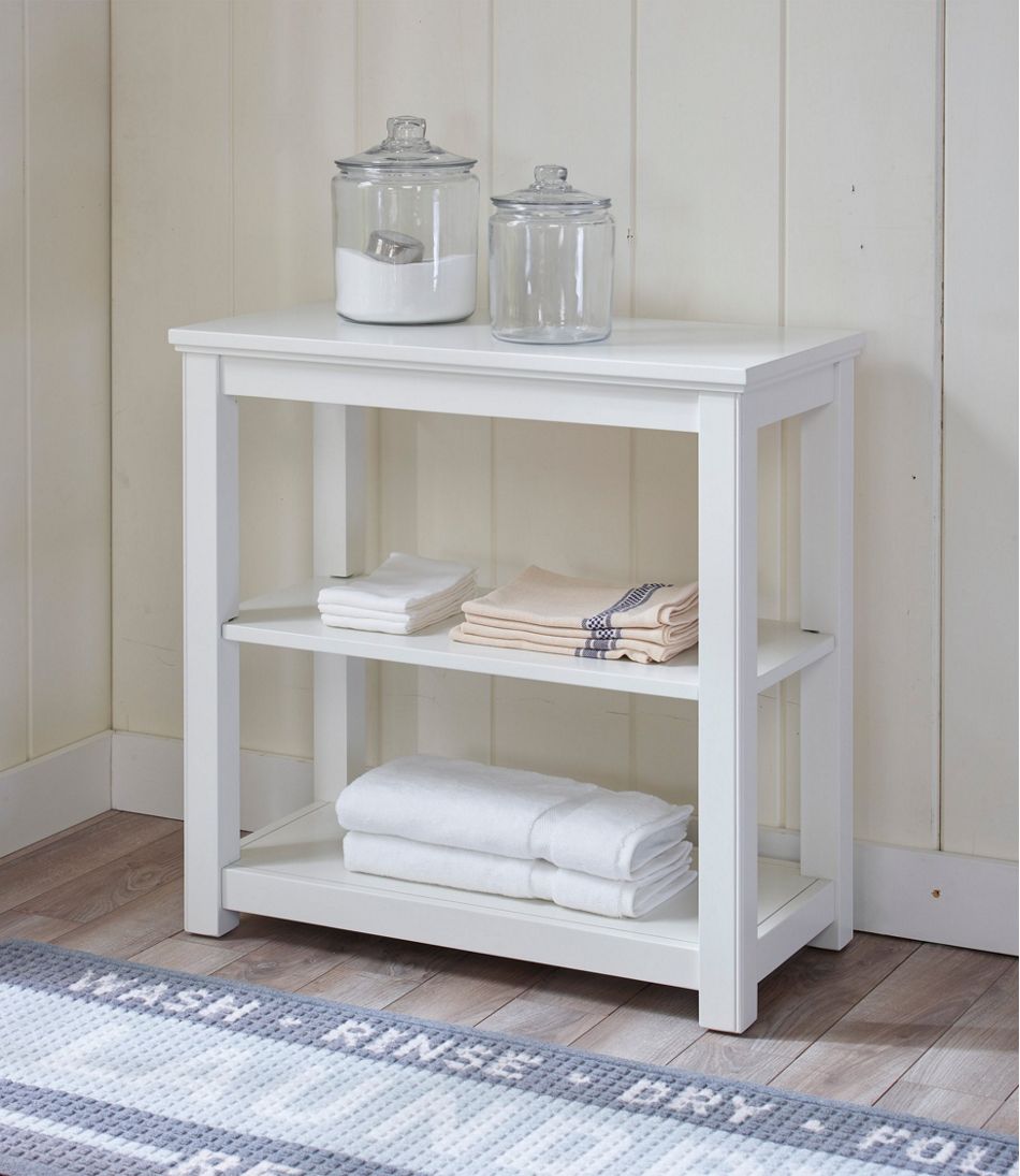 Painted Farmhouse Two-Shelf Console | L.L.Bean Recommended