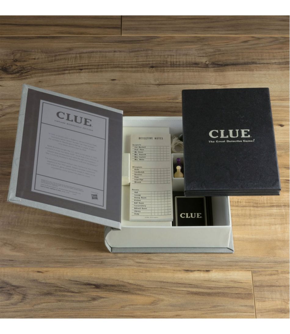 Clue Vintage Bookshelf Game | L.L.Bean Classic
