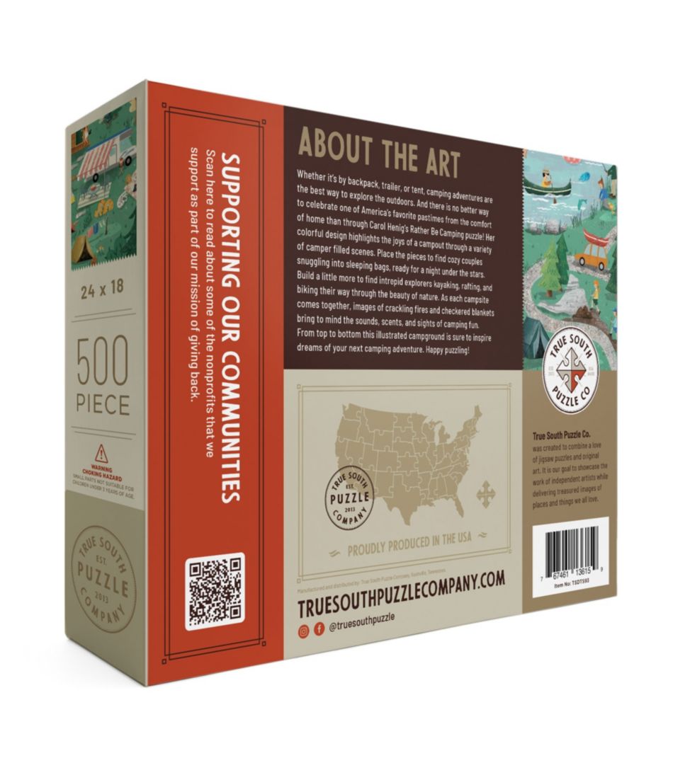 Campground Puzzle, 500 Pieces | L.L.Bean Great Value