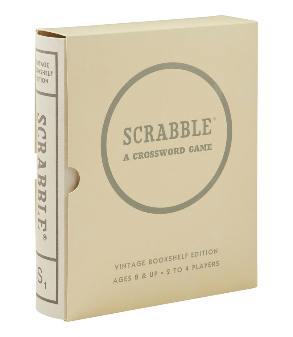 Scrabble Vintage Bookshelf Game | L.L.Bean Popular
