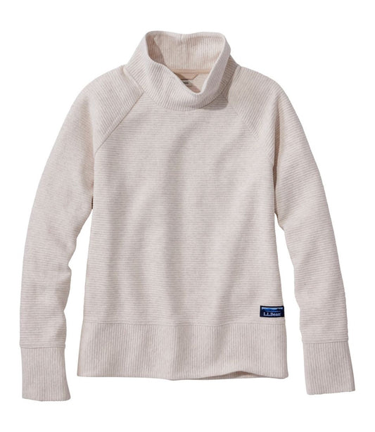 Women's Lakewashed Double-Knit Funnelneck | L.L.Bean Featured
