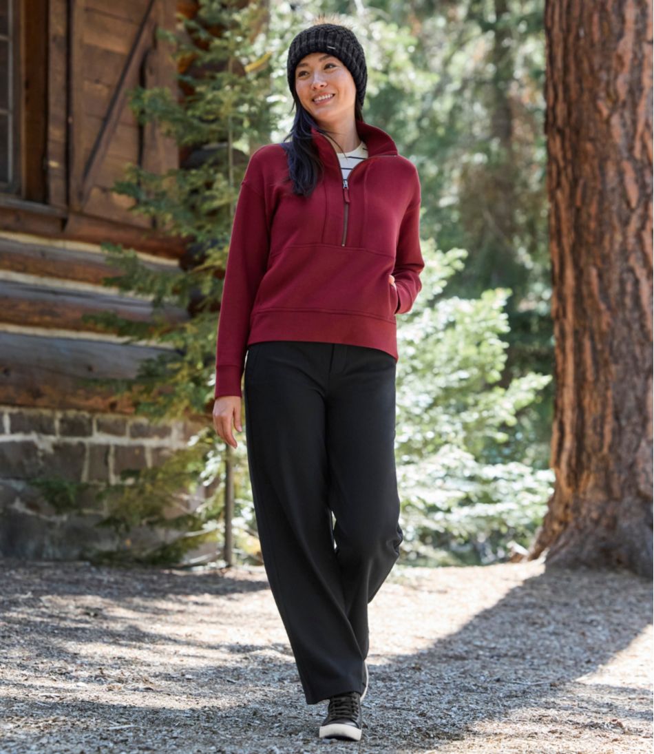 Women's L.L.Bean CloudSoft Top, Half-Zip Pullover | L.L.Bean Popular