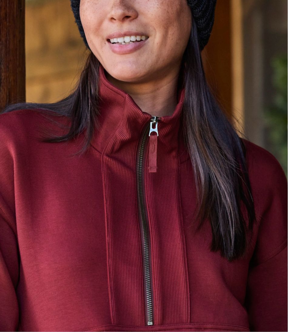 Women's L.L.Bean CloudSoft Top, Half-Zip Pullover | L.L.Bean Popular