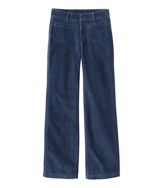 Women's 207 Vintage Corduroy Patch Pocket Pants, Mid-Rise Wide Straight-Leg | L.L.Bean Exclusive
