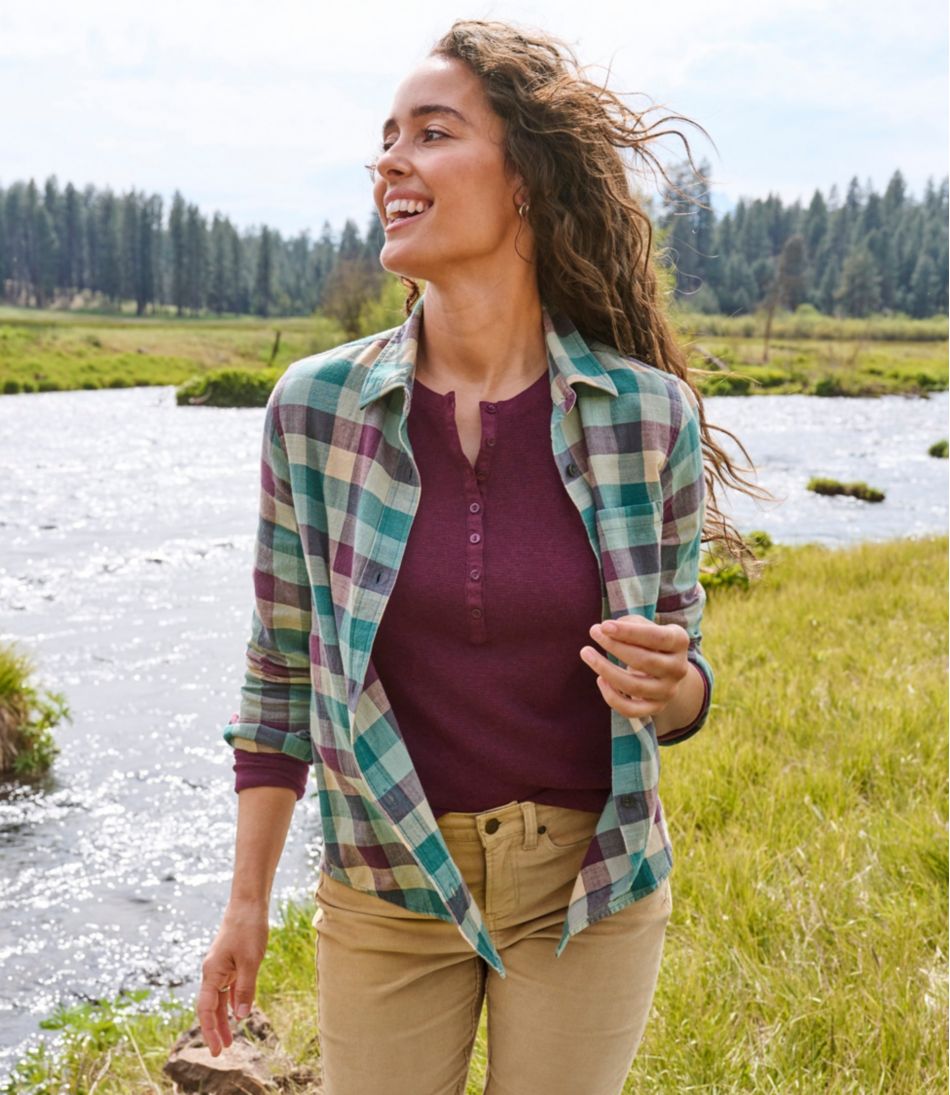 Women's Sunwashed Twill Shirt | L.L.Bean Signature