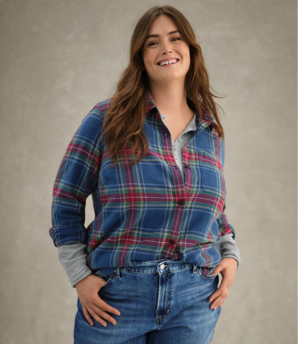 Women's Sunwashed Twill Shirt | L.L.Bean Signature