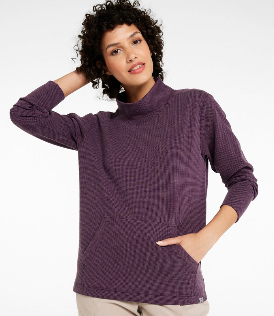 Women's Mountainside Micro Waffle Pullover | L.L.Bean Essential