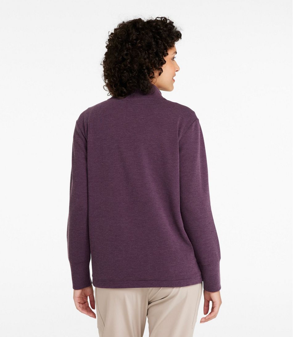 Women's Mountainside Micro Waffle Pullover | L.L.Bean Essential