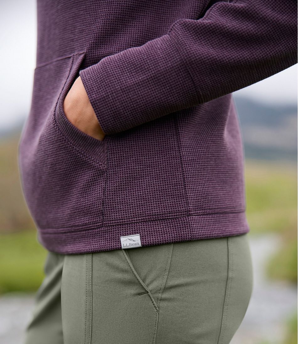 Women's Mountainside Micro Waffle Pullover | L.L.Bean Essential