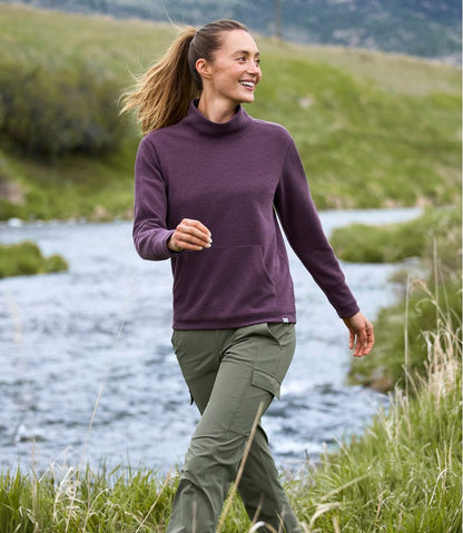 Women's Mountainside Micro Waffle Pullover | L.L.Bean Essential