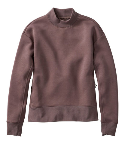 Women's Multisport Mockneck Pullover Sweatshirt | L.L.Bean Everyday