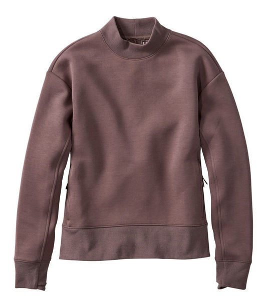 Women's Multisport Mockneck Pullover Sweatshirt | L.L.Bean Everyday