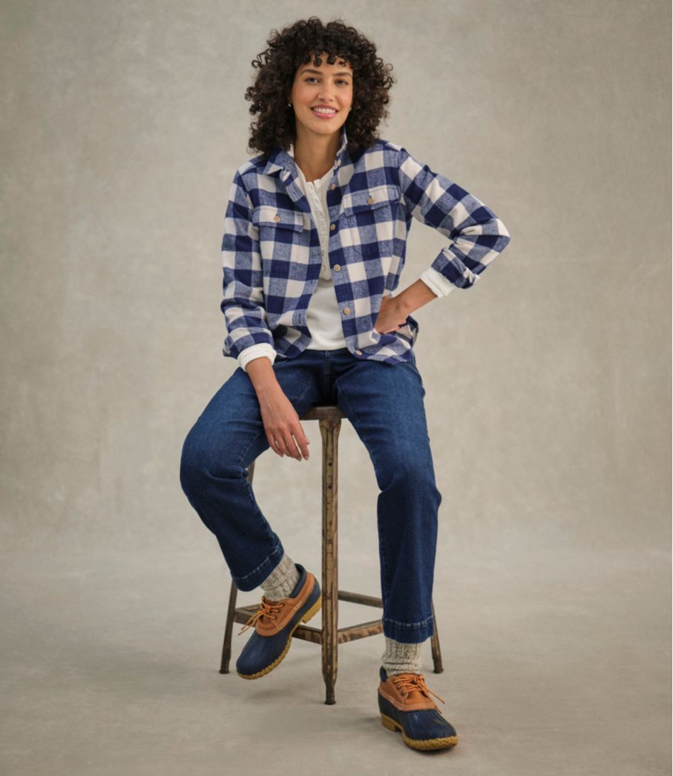 Women's 1912 Field Denim Pants, Mid-Rise Ankle Utility | L.L.Bean Latest
