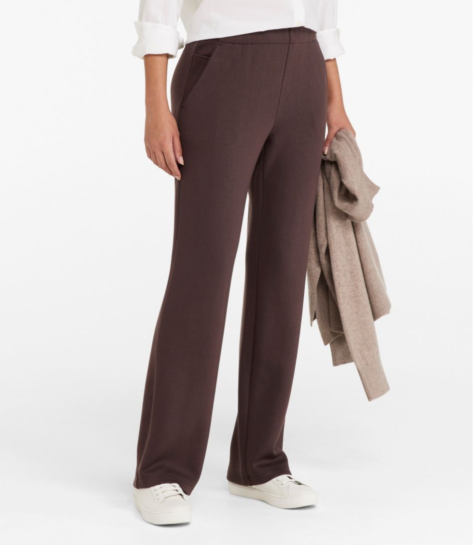 Women's L.L.Bean CloudSoft Pants, Mid-Rise Straight-Leg | L.L.Bean Trending