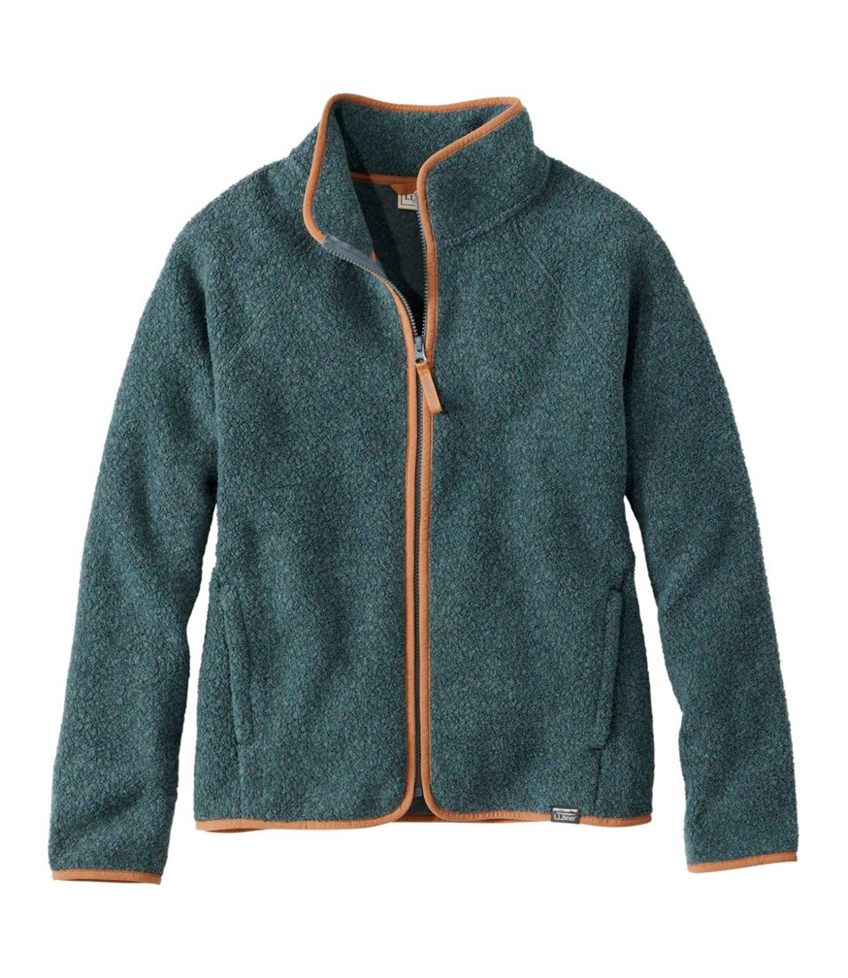 Women's All Season Wool Fleece Full-Zip Jacket | L.L.Bean Recommended