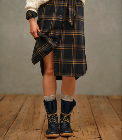 Women's Signature Camp Flannel Midi Dress | L.L.Bean Everyday