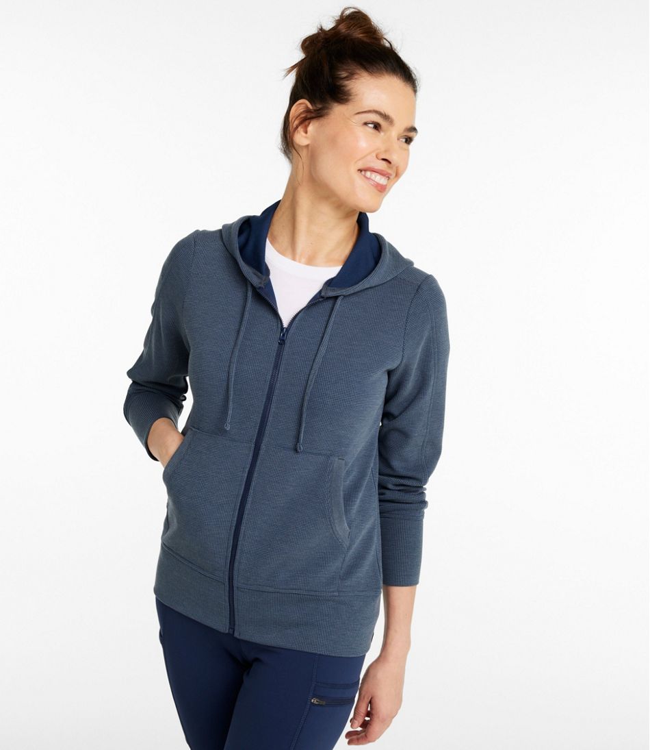 Women's Mountainside Micro Waffle Full-Zip Jacket | L.L.Bean Value