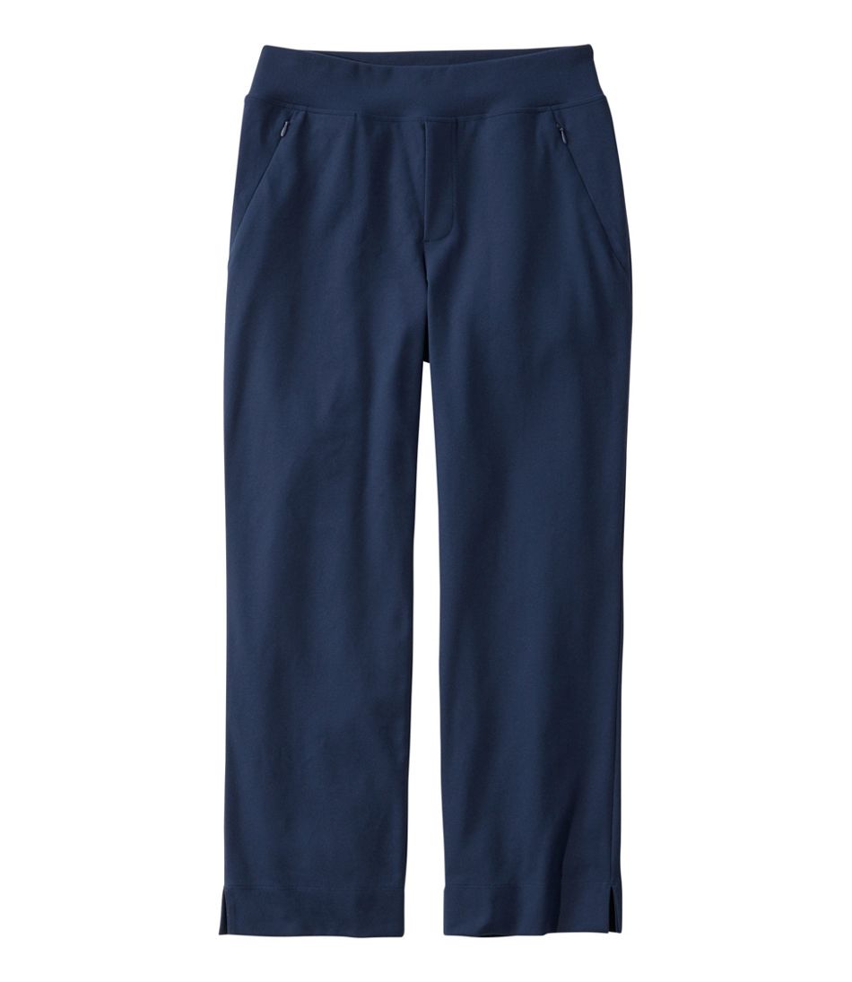 Women's Go-Anywhere Pants, High-Rise Straight-Leg Ankle | L.L.Bean Great Value