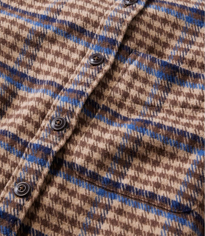 Women's Signature 1933 Collarless Chamois Tunic, Plaid | L.L.Bean Featured