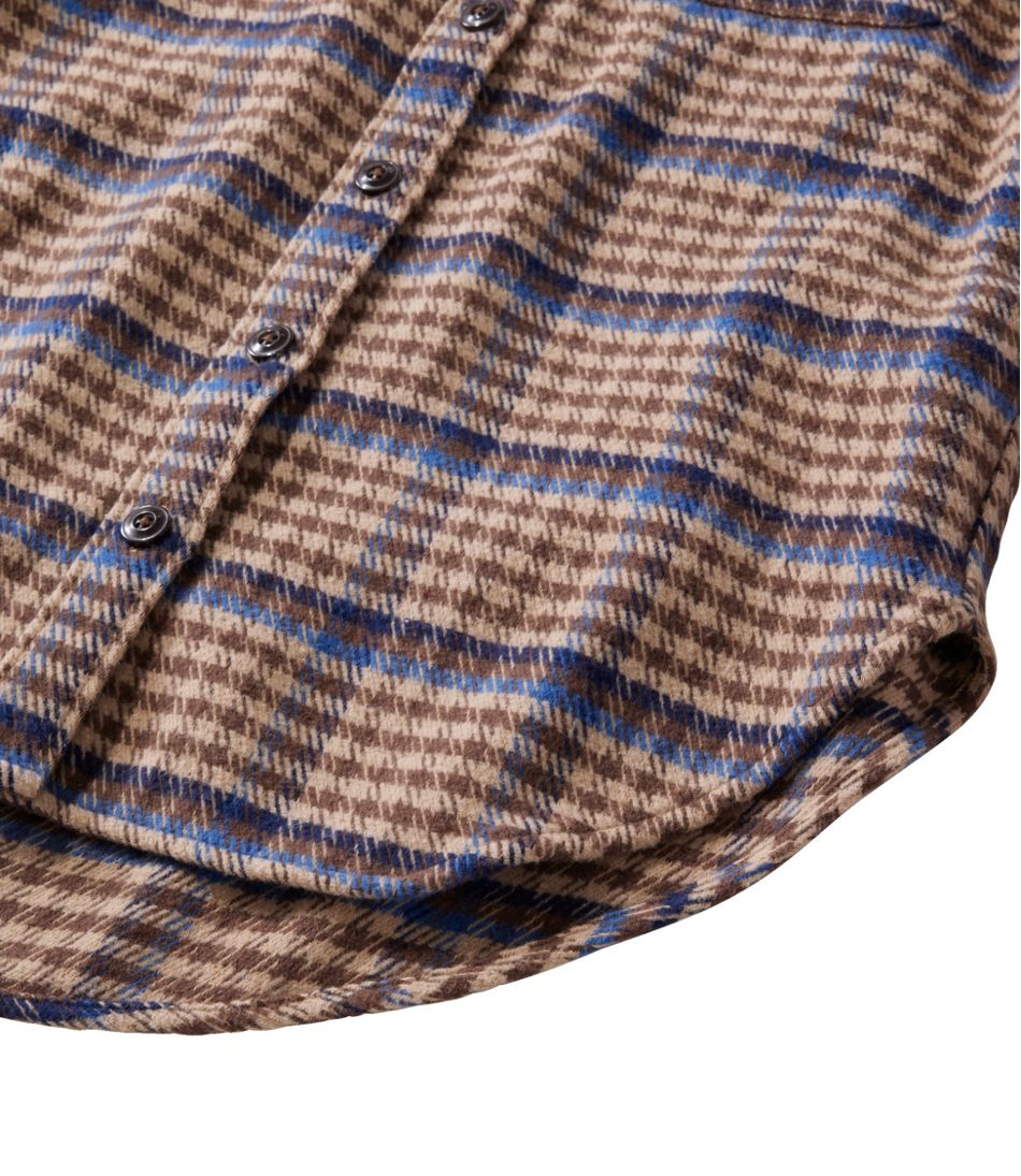 Women's Signature 1933 Collarless Chamois Tunic, Plaid | L.L.Bean Featured