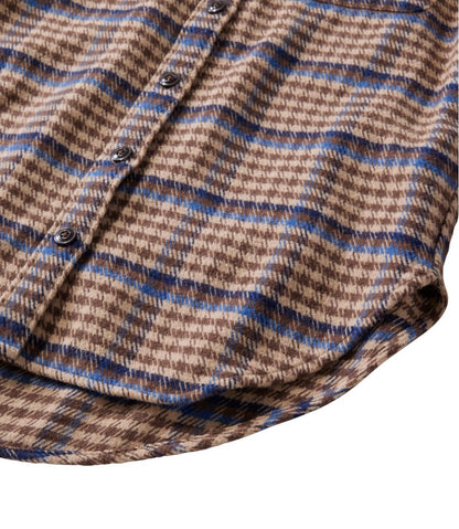 Women's Signature 1933 Collarless Chamois Tunic, Plaid | L.L.Bean Featured