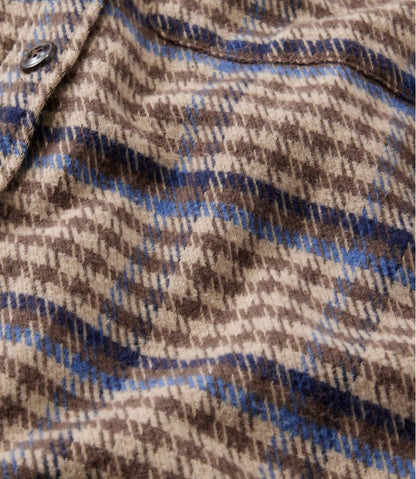 Women's Signature 1933 Collarless Chamois Tunic, Plaid | L.L.Bean Featured
