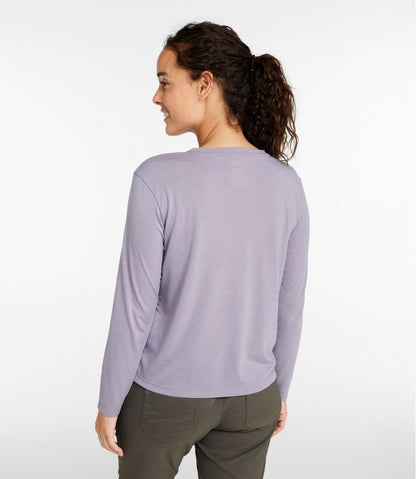Women's Vista Camp V-Neck Pocket Tee, Long-Sleeve | L.L.Bean Signature