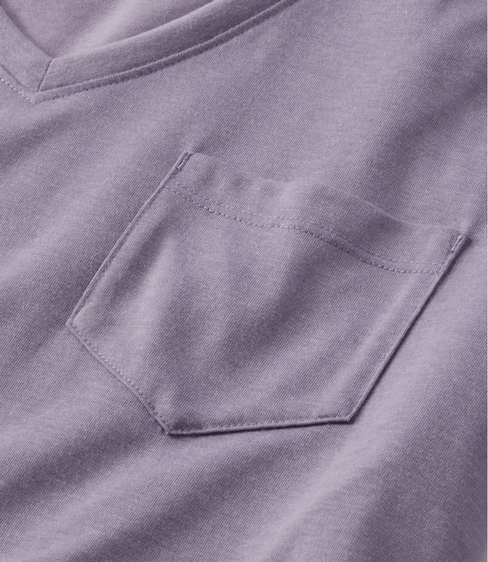 Women's Vista Camp V-Neck Pocket Tee, Long-Sleeve | L.L.Bean Signature