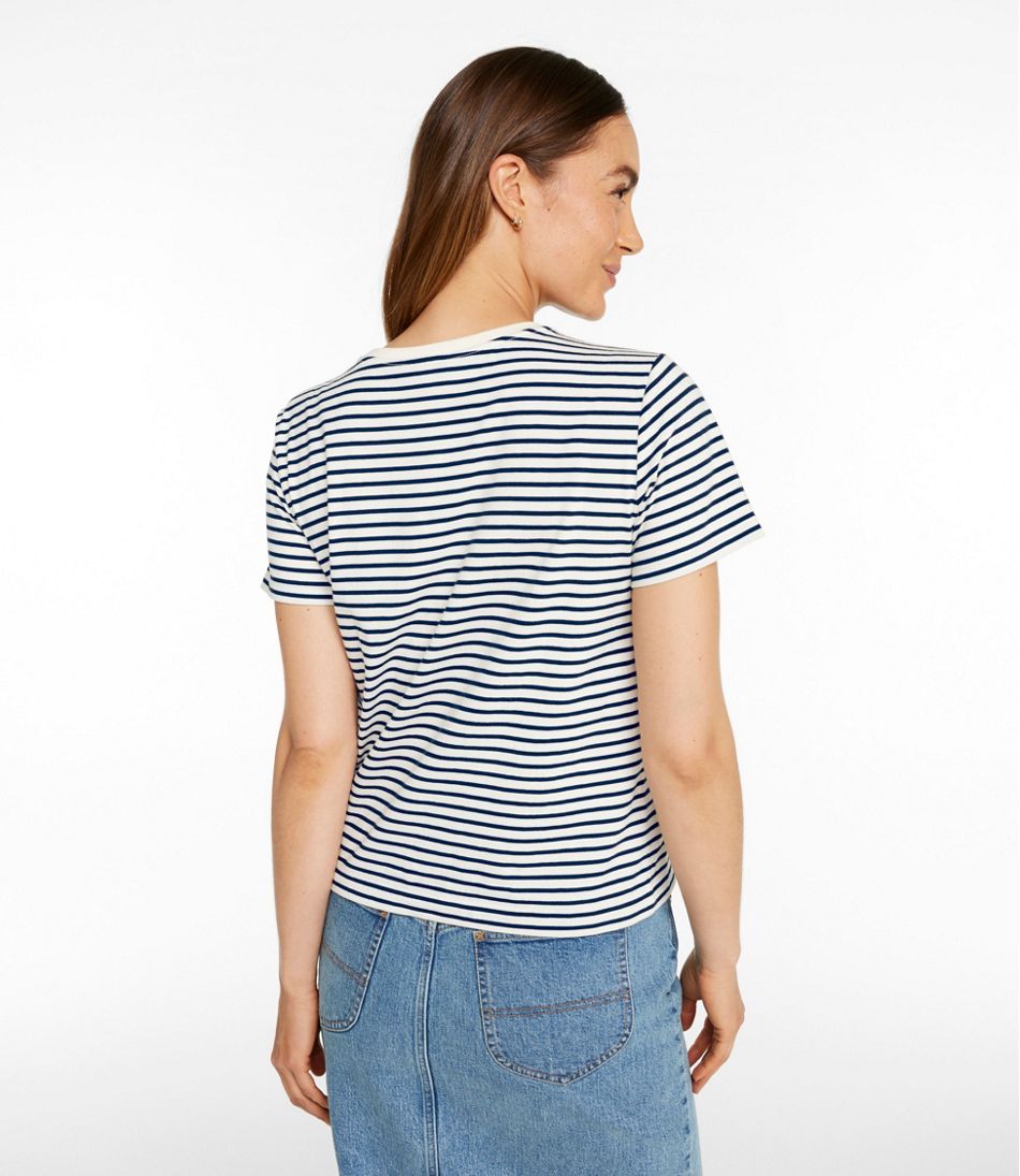 Women's Signature Premium Essential Tee, Short-Sleeve Novelty | L.L.Bean Latest