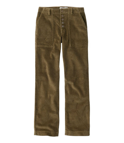 Women's Signature Utility Corduroy Pants, Mid-Rise Straight-Leg | L.L.Bean Featured