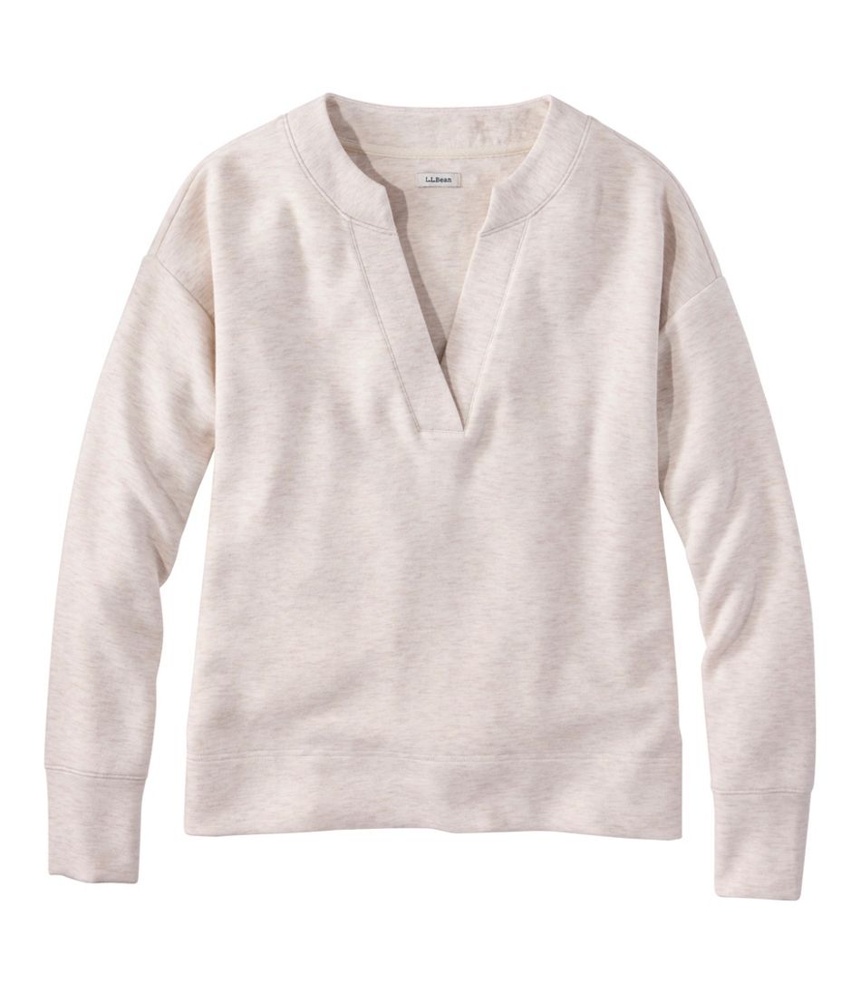 Women's L.L.Bean CloudSoft Splitneck Pullover | L.L.Bean Recommended