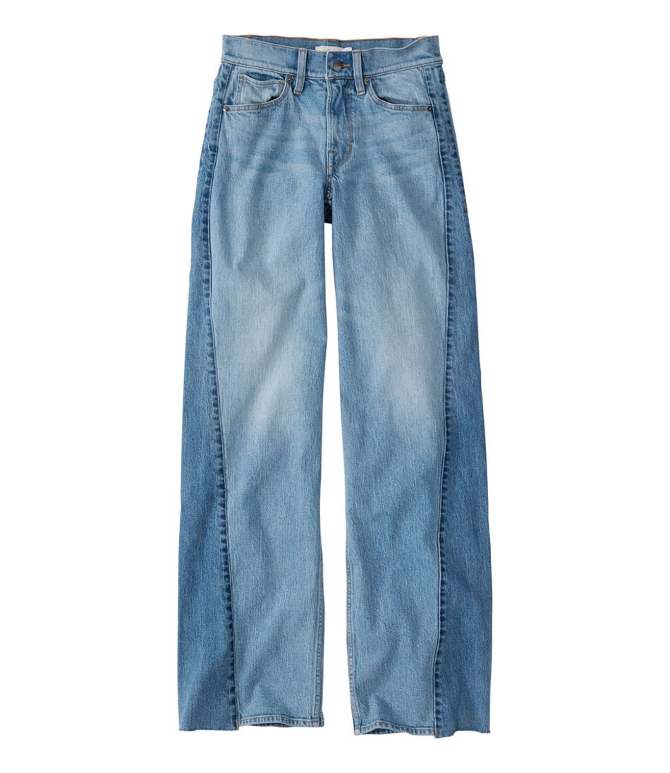 Women's Signature 1912 Premium Jeans, High-Rise Relaxed Wide-Leg | L.L.Bean Exclusive