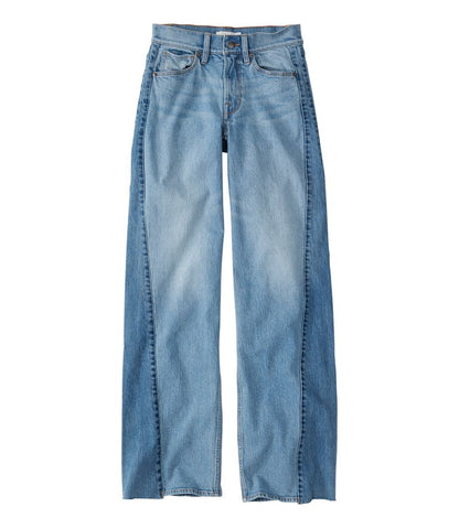 Women's Signature 1912 Premium Jeans, High-Rise Relaxed Wide-Leg | L.L.Bean Exclusive