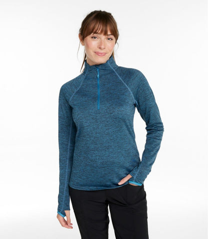 Women's Primaloft ThermaStretch Fleece 1/4 Zip Pullover | L.L.Bean Signature