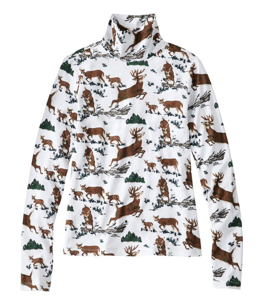 Women's Signature Lightweight Cotton Turtleneck, Novelty | L.L.Bean Everyday