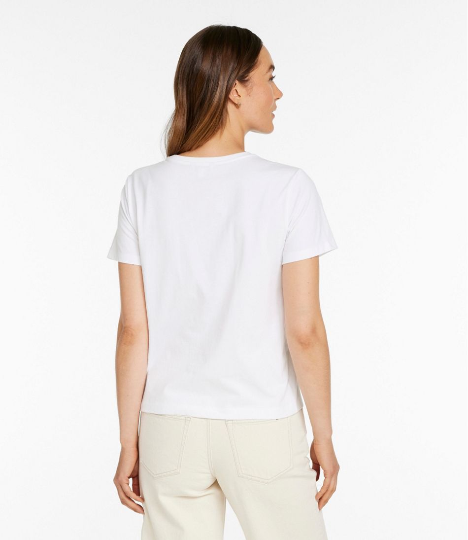 Women's Signature Premium Essential Tee, Short-Sleeve | L.L.Bean Featured