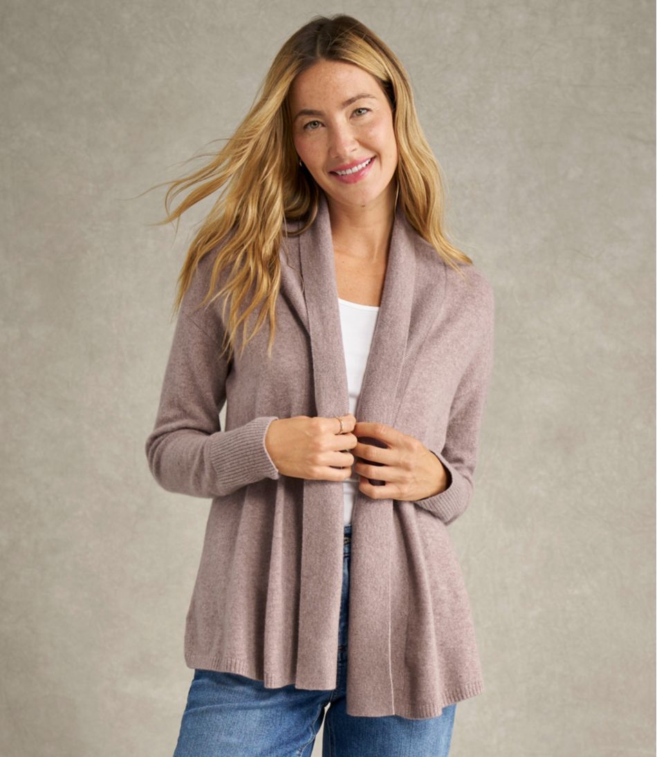 Women's Classic Cashmere Sweater, Relaxed Cardigan | L.L.Bean Best Seller