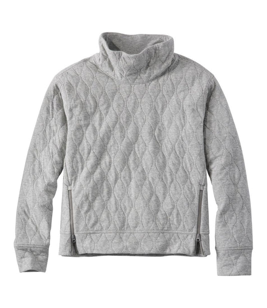 Women's VentureSoft Quilted Funnelneck Pullover | L.L.Bean Signature