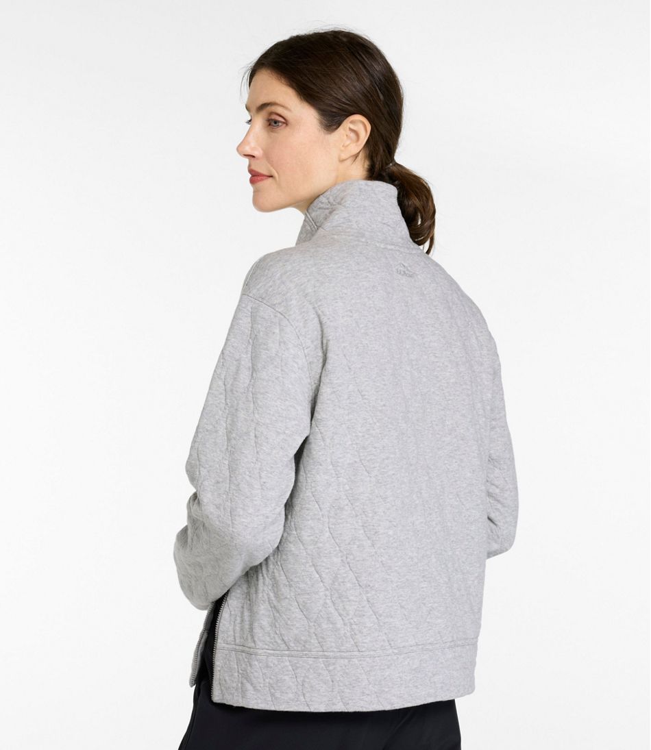 Women's VentureSoft Quilted Funnelneck Pullover | L.L.Bean Signature