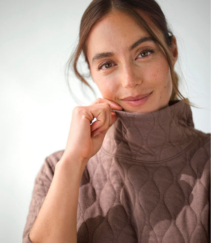 Women's VentureSoft Quilted Funnelneck Pullover | L.L.Bean Signature